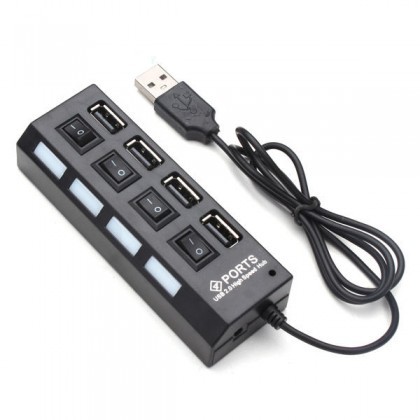 USB 2.0 4 Port Hub (High Speed)